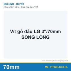Vít gỗ đầu LG 3”/70mm SONG LONG