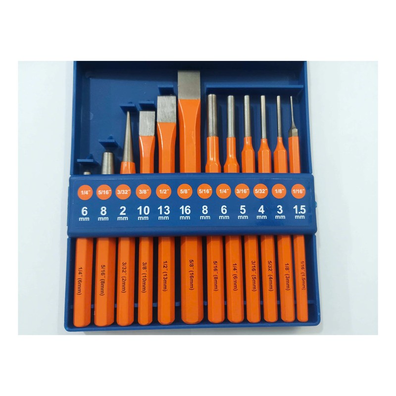 Bộ mũi đục sắt 12 chi tiết WCC8312 WADFOW