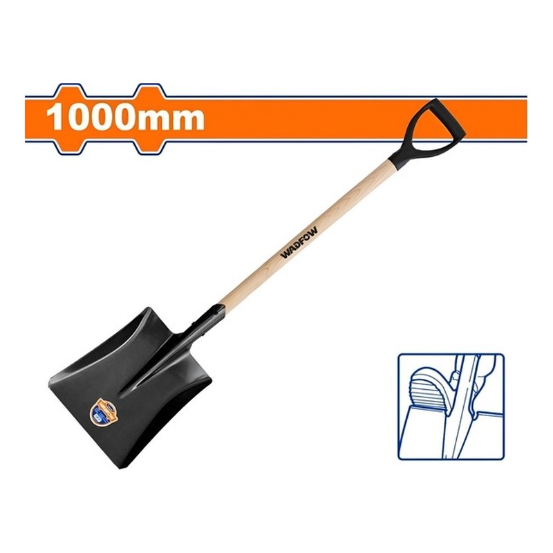Xẻng vuông cán gỗ WSE1317 WADFOW